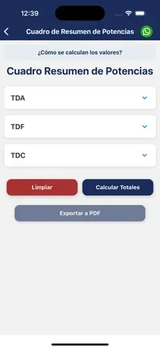 Norma Eléctrica App - Vista 3